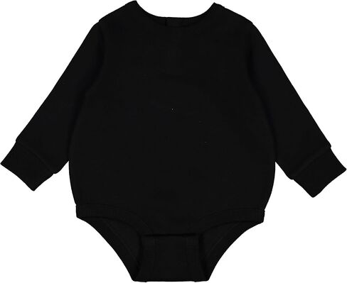 RABBIT SKINS Infant Long Sleeve Fleece Bodysuit – Cozy Soft Baby One-Piece with Snap Bottom in Saudi Arabia