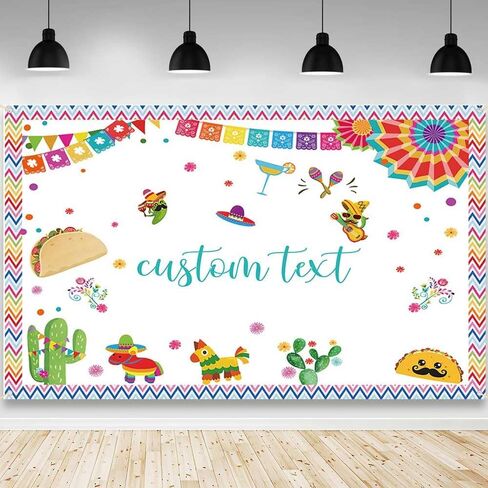 AIBIIN Let's Taco Bout كم نحن نقدر لك الخلفية، شكرًا لك على كل ما تفعله، خلفية التصوير الفوتوغرافي، خطوط ملونة مكسيكية، شكرًا للمعلمين، لافتة ديكورات الحفلات، 70.8 × 43.3 بوصة in Saudi Arabia