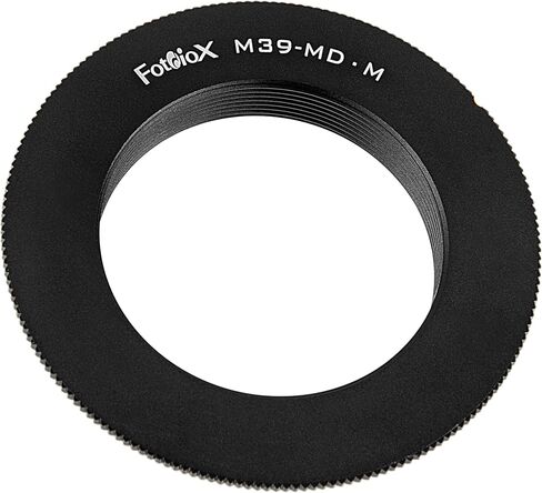 محول عدسة Fotodiox - متوافق مع عدسات M39/L39 (x1 مم) الروسية وLTM لتناسب كاميرات Minolta SR (MD, MC) Mount SLR؛ التركيز الكلي فقط in Kuwait