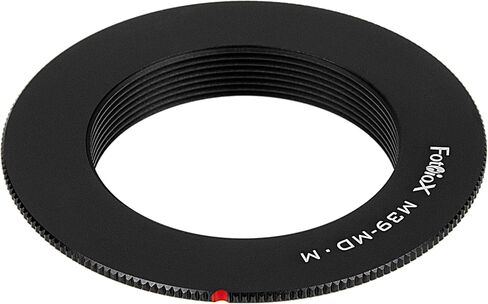 محول عدسة Fotodiox - متوافق مع عدسات M39/L39 (x1 مم) الروسية وLTM لتناسب كاميرات Minolta SR (MD, MC) Mount SLR؛ التركيز الكلي فقط in Kuwait