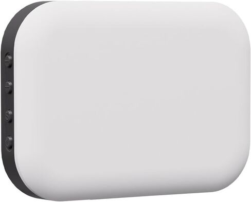 مصباح فيديو LED من فاباتر، CRI 97 2500K إلى 6500K قابل للتعديل 3 أوضاع إضاءة 10 مستويات سطوع ضوء كاميرا محمول، تعبئة الهاتف مع لوحات قابلة للتعديل ومشابك لمدونة الفيديو in Kuwait