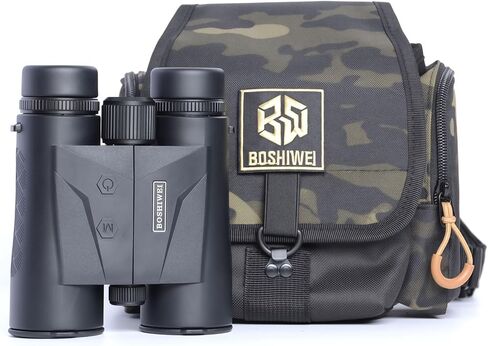 Rangefinder Binoculars for Hunting, 2624 Yards Laser Rangefinder, 10x42 HD Optics, Fast 0.15s IP67 Waterproof ±0.5m for Golf, Bird Watching, Outdoor, Khaki in Saudi Arabia