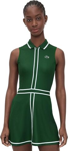 فستان الجولف ذو الحواف التراثية للنساء من Lacoste in Kuwait
