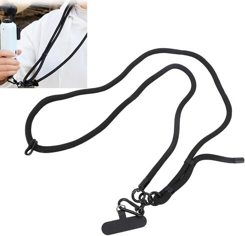 Sports Camera Strap, Camera Neck Shoulder Strap, Neck Lanyard for 3 X4, Adjustable 49-85cm, with Threaded Mount & Cushioned Pad in Kuwait
