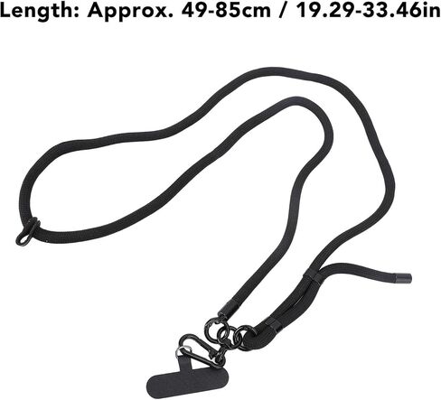 Sports Camera Strap, Camera Neck Shoulder Strap, Neck Lanyard for 3 X4, Adjustable 49-85cm, with Threaded Mount & Cushioned Pad in Kuwait