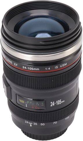 كوب قهوة من Acouto Camera Lens سعة 400 مل من الفولاذ المقاوم للصدأ، فكرة Ique للمصورين وصانعي الأفلام in Kuwait