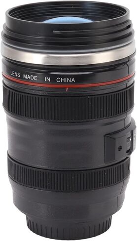 كوب قهوة من Acouto Camera Lens سعة 400 مل من الفولاذ المقاوم للصدأ، فكرة Ique للمصورين وصانعي الأفلام in Kuwait