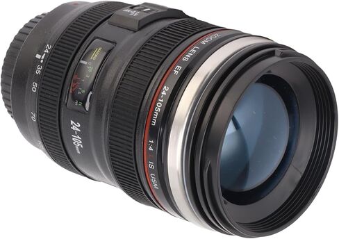 كوب قهوة من Acouto Camera Lens سعة 400 مل من الفولاذ المقاوم للصدأ، فكرة Ique للمصورين وصانعي الأفلام in Kuwait