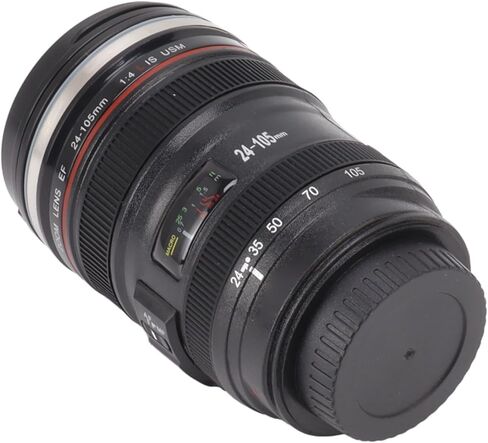 كوب قهوة من Acouto Camera Lens سعة 400 مل من الفولاذ المقاوم للصدأ، فكرة Ique للمصورين وصانعي الأفلام in Kuwait