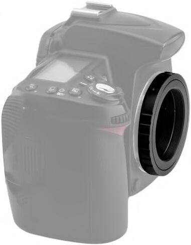 محول M42 T-Ring لكاميرات Nikon SLR APS-C - حامل كاميرا تلسكوب معدني بالكامل مع لمسة نهائية مضادة للأكسدة - مصمم للتصوير الفلكي in Kuwait
