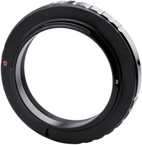 محول M42 T-Ring لكاميرات Nikon SLR APS-C - حامل كاميرا تلسكوب معدني بالكامل مع لمسة نهائية مضادة للأكسدة - مصمم للتصوير الفلكي in Kuwait
