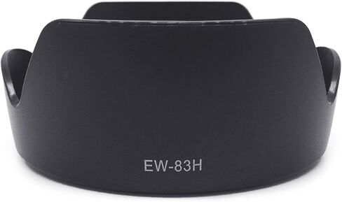 غطاء عدسة الكاميرا EW-83H لـ EF 24-105mm F/4L هو غطاء عدسة بديل قابل للعكس EW83H غطاء عدسة الكاميرا أسود ظل الشمس in Kuwait