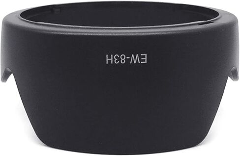 غطاء عدسة الكاميرا EW-83H لـ EF 24-105mm F/4L هو غطاء عدسة بديل قابل للعكس EW83H غطاء عدسة الكاميرا أسود ظل الشمس in Kuwait
