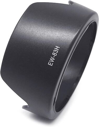 غطاء عدسة الكاميرا EW-83H لـ EF 24-105mm F/4L هو غطاء عدسة بديل قابل للعكس EW83H غطاء عدسة الكاميرا أسود ظل الشمس in Kuwait