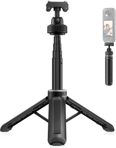 حامل ثلاثي القوائم 15.8 بوصة/40 سم عصا سيلفي حامل ثلاثي القوائم قابل للطي سريع التحرير لـ DJI Osmo Action 6 لـ Osmo Nano 2 في 1 حامل ثلاثي صغير قابل للتمديد لمدونات الفيديو والسفر والبث المباشر للتصوير الفوتوغرافي in Kuwait