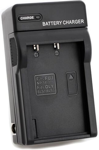 Norifon NP-140 Wall Charger for Fujifilm FinePix S100FS, Finepix S200EXR, FinePix S200FS, FinePix S205EXR and More with Foldable Plug in Kuwait