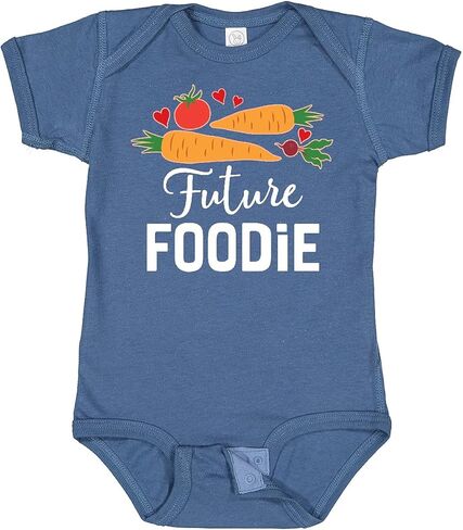 inktastic Future Foodie Childs Veggies Food Baby Bodysuit in Kuwait