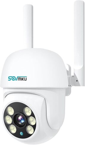 كاميرا Vicohome 2K خارجية، شبكة Wi-Fi 2.4 جيجا هرتز، مكون إضافي، تتبع الذكاء الاصطناعي، أمان المنزل، عرض 360 درجة عموم/إمالة، صوت ثنائي الاتجاه، رؤية ليلية ملونة، سهل الإعداد، إنذار مصباح يدوي مسموع، سياسة تبادل لمدة 180 يومًا in Kuwait