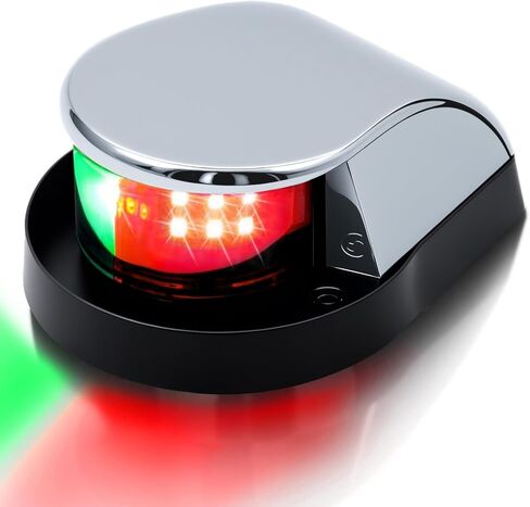 اوبكورسكو مصباح ملاحة للقارب، مصباح LED للملاحة البحرية، مصباح LED على شكل قوس مثالي للزورق العائم والقوارب الصغيرة in Kuwait