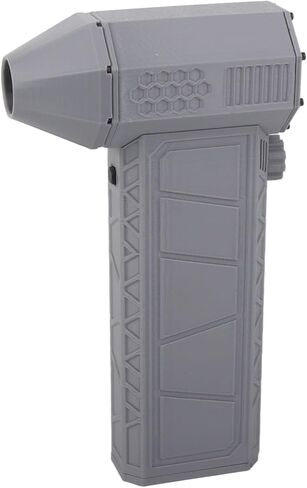 Jet Dry Mini Blower, Compressed Air Duster 110000 RPM Powerful Air Blower, Type C Fast Charging & Adjustable Speed, Ideal for Car, Computer Keyboard & Camera Cleanings (Gray) in Saudi Arabia