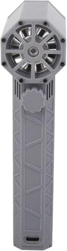 Jet Dry Mini Blower, Compressed Air Duster 110000 RPM Powerful Air Blower, Type C Fast Charging & Adjustable Speed, Ideal for Car, Computer Keyboard & Camera Cleanings (Gray) in Saudi Arabia