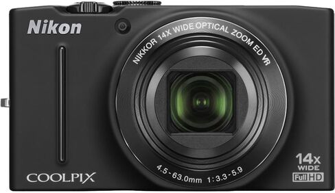 كاميرا نيكون COOLPIX S8200 16.1 ميجابكسل CMOS الرقمية مع عدسة زجاجية NIKKOR ED زووم بصري 14x وفيديو عالي الدقة 1080 بكسل (فضي) in Kuwait