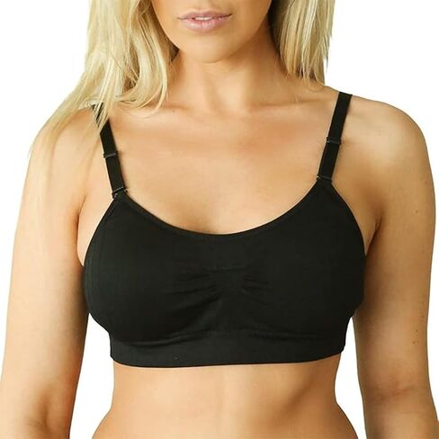 JOY BRA حمالات صدر بدون خياطة ذات فتحة عنق واسعة للنساء | حمالة صدر رياضية نسائية بتغطية كاملة لاسلكية | حمالات صدر يومية مريحة in Saudi Arabia