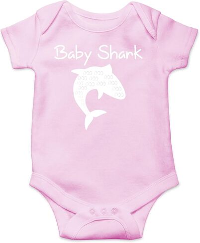 CBTwear Baby Shark Doo Doo - Baby Clothes - Funny Newborn Bodysuit Outfits for Boys and Girls in Saudi Arabia