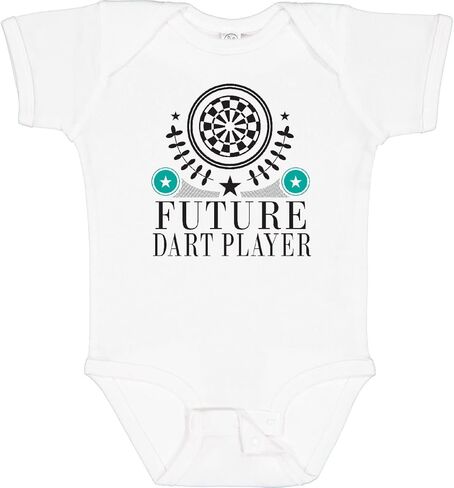 inktastic Future Dart Player Dart Board Baby Bodysuit in Saudi Arabia