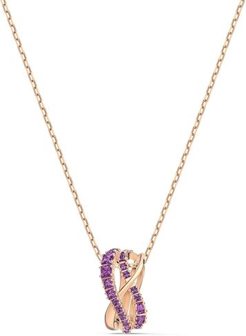 Swarovski Twist Row Crystal Necklace Jewelry Collection in Saudi Arabia