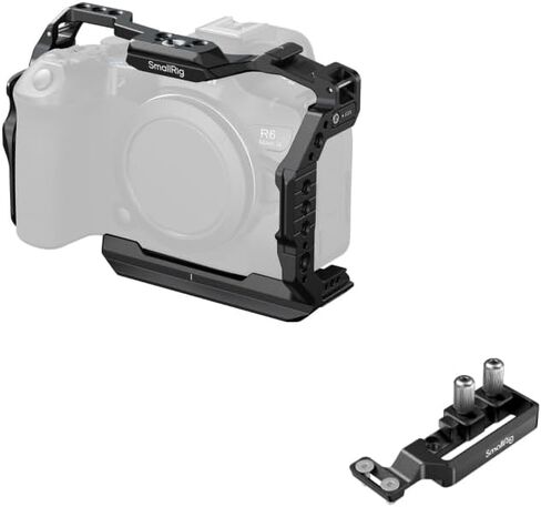 قفص كاميرا صغير الحجم لكاميرا Canon R6 Mark III / R6 Mark II + مشبك كابلات in Kuwait