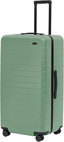 Away Large Checked Luggage, 29 Inch Hardside Suitcase with Spinner Wheels, Lightweight & Durable, TSA Lock, Jet Black in Saudi Arabia