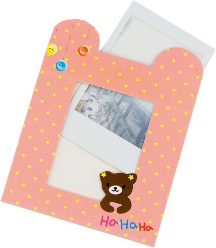 مجموعة ملحقات 6 في 1 لكاميرا Fujifilm Instax Mini 99/12/11/40/7+/8 Evo Liplay (ألبوم الطيور، ملصق، إطار بلاستيكي، إطارات معلقة على الحائط على شكل حيوانات، مشابك بخيط) in Kuwait
