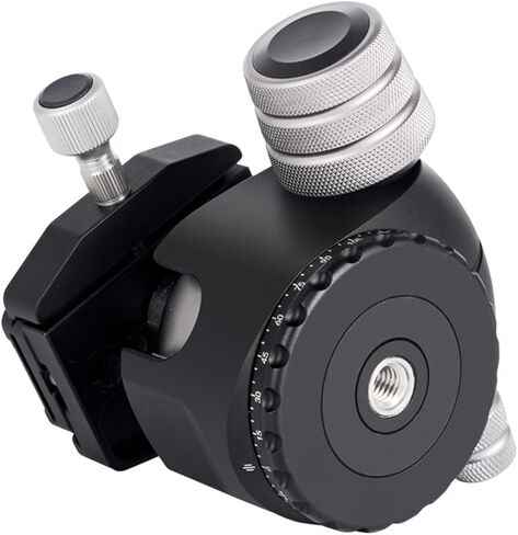 Banapoy 55mm Heavy Duty Tripod Ball Head Low Profile لتلسكوب كاميرا DSLR - حامل رأس كروي بانورامي 360 درجة للتصوير الفوتوغرافي للمناظر الطبيعية in Kuwait