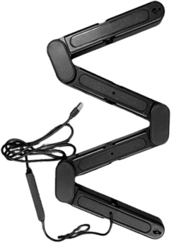 LICAEVEY ضوء RGB قابل للطي، 3200K 6500K درجة حرارة اللون قابلة للتعديل 10 مستويات سطوع 144 خرزة LED عالية CRI 1800 لومن، لتسجيل الفيديو والتصوير المباشر للمكياج in Kuwait