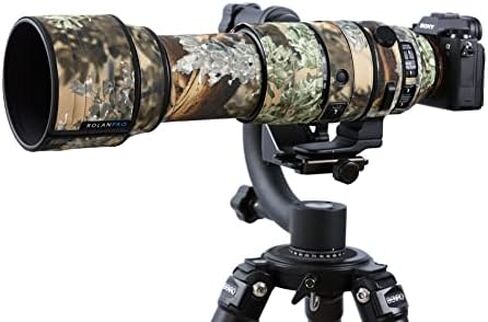 Rolanpro Waterproof Lens Camouflage Cover for Sigma 150-600mm F/5-6.3 DG DN OS Sports Raincover Mirrorless Camera lens-E Mount and L Mount Protective Sleeve Case-#14 Green Jungle camo Waterproof in Saudi Arabia