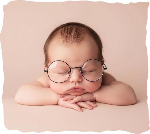 Newborn Photo Shoot Props Glasses for Baby Boy & Girl Infant Creative Photography Props Christmas Halloween in Saudi Arabia