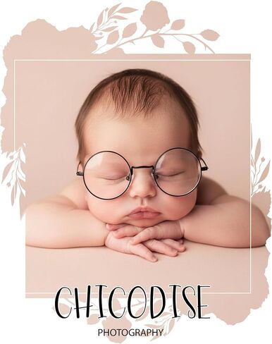 Newborn Photo Shoot Props Glasses for Baby Boy & Girl Infant Creative Photography Props Christmas Halloween in Saudi Arabia