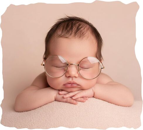 Newborn Photo Shoot Props Glasses for Baby Boy & Girl Infant Creative Photography Props Christmas Halloween in Saudi Arabia