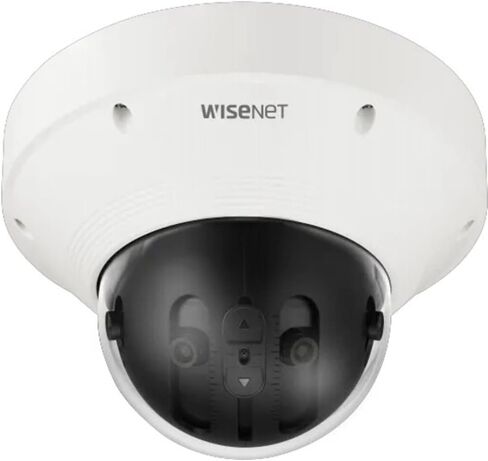 كاميرا Hanwha Techwin PNM-9022V 8MP WDR شبكة خارجية بانورامية على شكل قبة مع بؤري ثابت 2.8 مم × 4، اتصال RJ45 in Kuwait