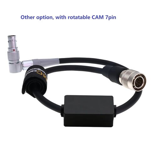 كابل cForce CAM 7 Pin to Hirose 12 pin 30 سم لعدسة Sony Venice ENG وARRI Hi5، cforce RF، cmotion cPRO، محرك camin in Kuwait
