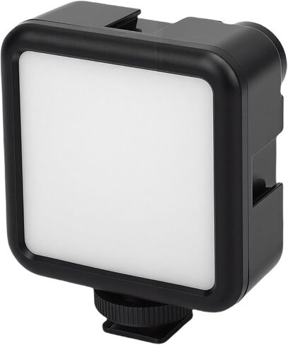 ضوء ملء كاميرا LED، ضوء تصوير عالي السطوع 5600K، 24 خرزة LED مملوءة مع 3 حوامل أحذية باردة وقاعدة أحذية ساخنة، مثالية لهاتف كاميرا DSLR in Kuwait
