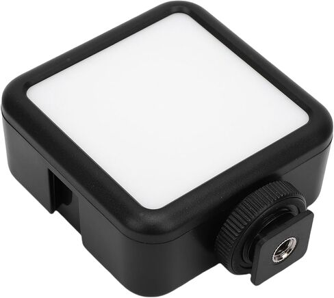 ضوء ملء كاميرا LED، ضوء تصوير عالي السطوع 5600K، 24 خرزة LED مملوءة مع 3 حوامل أحذية باردة وقاعدة أحذية ساخنة، مثالية لهاتف كاميرا DSLR in Kuwait