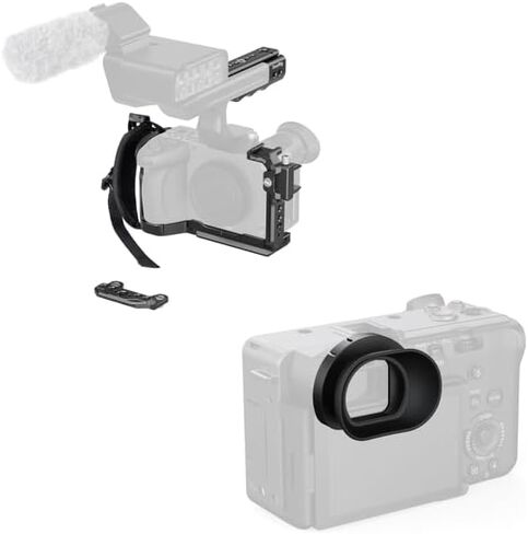 قفص صغير مع امتداد مقبض XLR لهاتف Sony FX2 + محدد منظر أفقي إلى رأسي in Kuwait