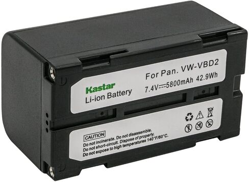 Kastar 4-Pack BDC-70 استبدال بطارية لـ JVC GR-DV9000U، GR-DVL9000U، GR-DVM1، GR-DVM1DU، GR-DVM1U، BLI-162C، GR-B202، CGR-B403، CGR-B814، NV-DE3، PV-D1000، PV-D700، PV-D700، PV-D710 in Saudi Arabia