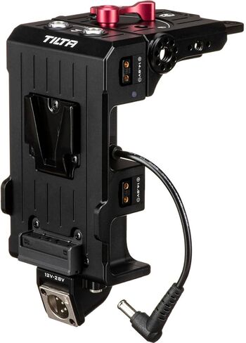لوحة بطارية تيلتا لجهاز سوني PXW-FX9، حامل على شكل حرف V، أسود، 6 دبابيس in Kuwait