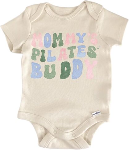 Mommy's Pilates Buddy - ملابس للأطفال الأولاد والبنات لطيفة ومضحكة in Kuwait