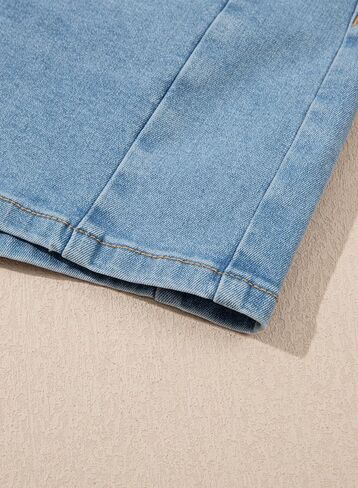 Sidefeel Women's Jean Shorts High Waisted Stretchy Casual Side Seam Denim Shorts in Saudi Arabia
