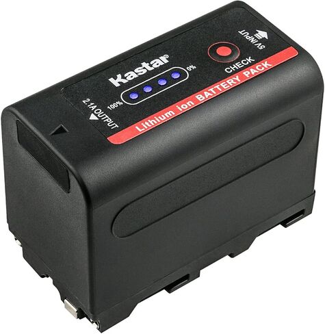 Kastar NP-F780EXP Battery 2-Pack Replacement for GV-D300 GV-D700 GV-D800 GV-D900 GV-HD700E HDR-AX2000 HDR-FX1 HDR-FX1000 HDR-FX1000E HDR-FX7 HDR-FX7E HDV-FX1 HDV-Z1 Camera in Saudi Arabia