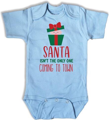 Funny Christmas Baby Announcement Ideas, Santa Isn't The Only One Coming to Town in Saudi Arabia